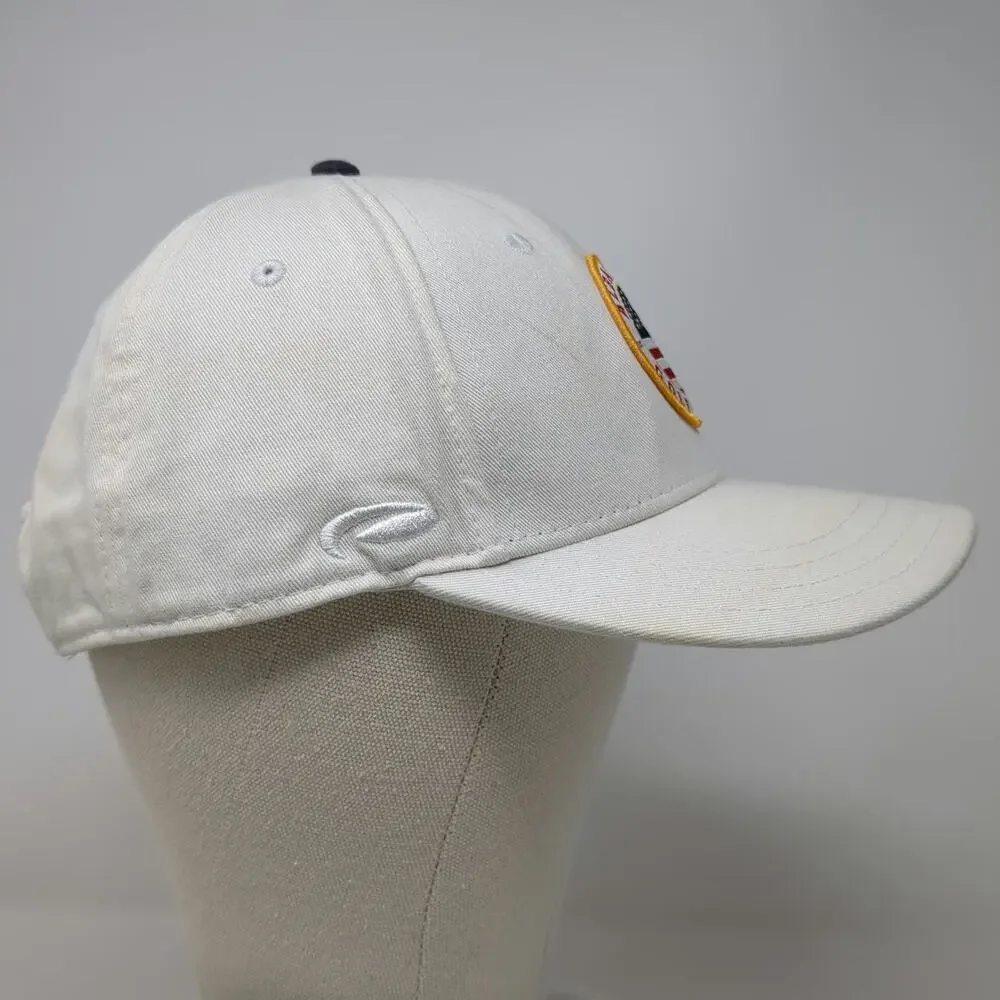 Pukka Baseball Cap White One Size Albatross Golf Wear American Flag Snapback